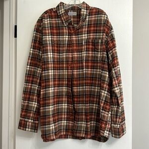 Carhartt long sleeve button up shirt